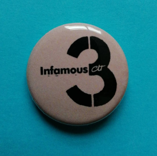 Fame - "Infamous 3" Cassette - "Lost" Post Punk Tracks 78-81 & Bonus Button Badge (Ltd 100 copies)