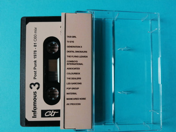Fame - "Infamous 3" Cassette - "Lost" Post Punk Tracks 78-81 & Bonus Button Badge (Ltd 100 copies)