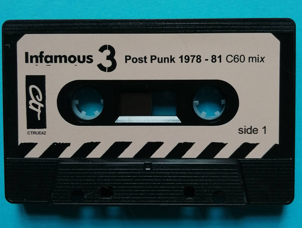 Fame - "Infamous 3" Cassette - "Lost" Post Punk Tracks 78-81 & Bonus Button Badge (Ltd 100 copies)