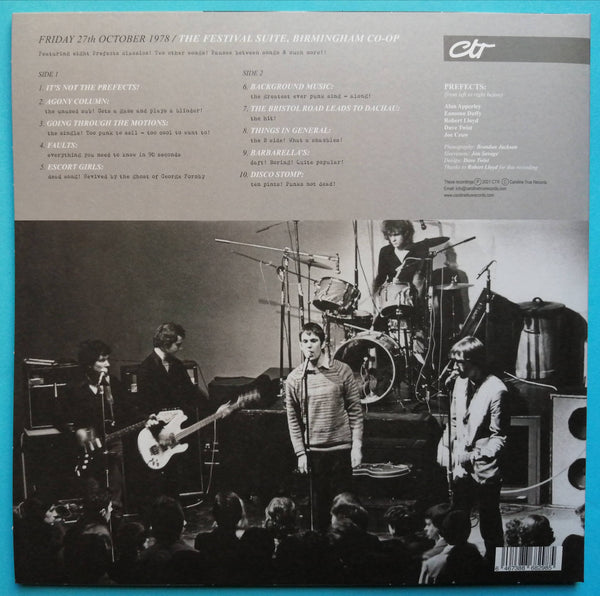 The Prefects-Live 1978 - The Festival Suite Birmingham-Ltd Vinyl Edition (300) (CTRUE20)