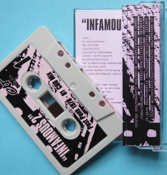 Fame - "Infamous 2" Cassette - More "Lost" Post Punk Tracks 78-81 (Ltd 100 copies - First 50 with CTR-artefact)