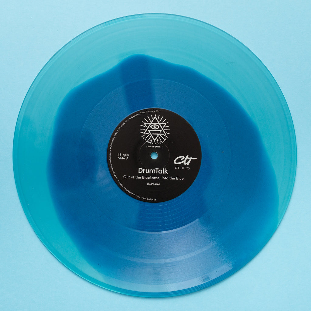 Matt Sewell's A Crushing Glow/DrumTalk - "A Tune For Dawn" -On Limited Blue & Blue 12"
