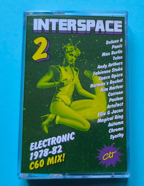 Interspace 2 Cassette C60 Mix -More "Lost" Electronic 1978-82 Tracks (V Ltd 100)