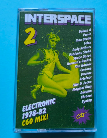 Interspace 2 Cassette C60 Mix -More "Lost" Electronic 1978-82 Tracks (V Ltd 100)