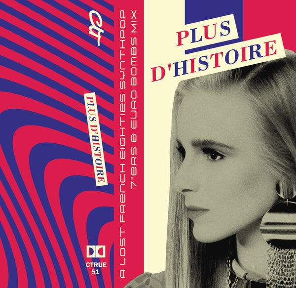 Plus D'Histoire - A Lost French Eighties Synthpop 7"ers & Euro Bombs C60 Cassette Mix (V Ltd 100)