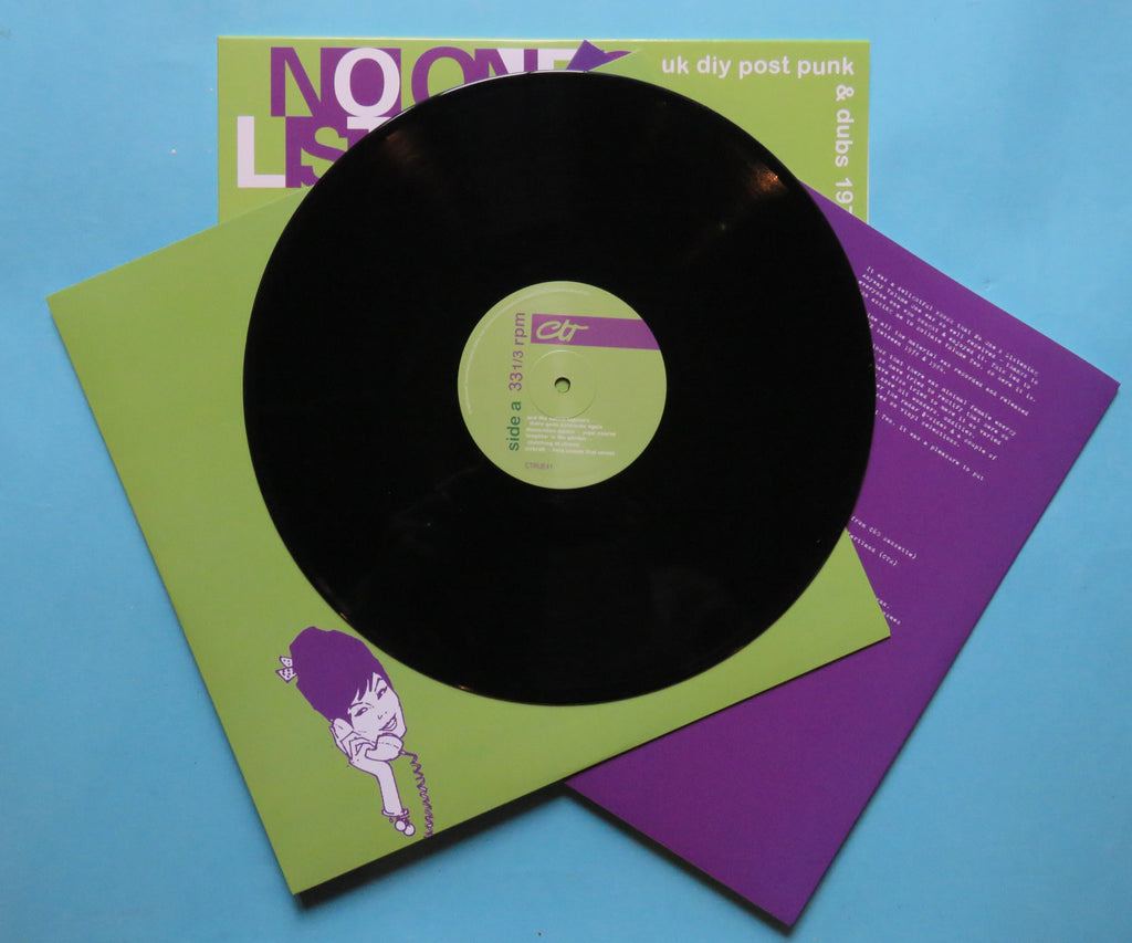 No-Ones Listening Anyway - UK DIY Post Punk & Dubs 1978-1984 (Volume 2) Compiled By Jason Boardman Double Vinyl