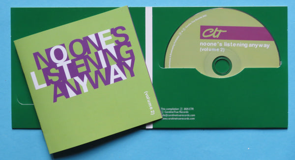 No-Ones Listening Anyway - UK DIY Post Punk & Dubs 1978-1984 (Volume 2) Compiled By Jason Boardman CD