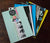 Caroline True Records Postcards - Ltd Edition Set of 6 Artwork Postcards