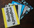 Caroline True Records Postcards - Ltd Edition Set of 6 Artwork Postcards